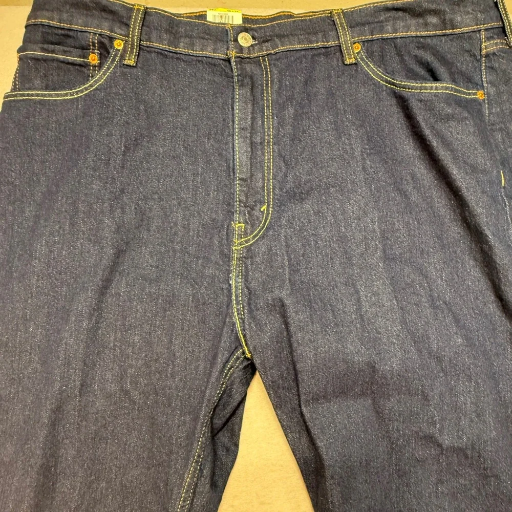 Levi's‎ 541 Athletic Taper Fit Men's Jeans 42x34 Dark Wash Blue Denim NWT